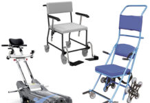 Nowoczesne i funkcjonalne wózki do transportu chorych w pozycji siedzącej