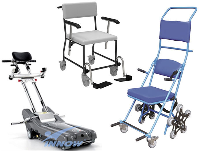 Nowoczesne i funkcjonalne wózki do transportu chorych w pozycji siedzącej